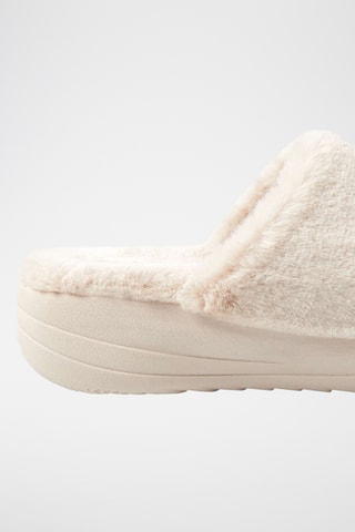 Pantoufles plateformes - Beige