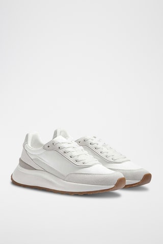 Baskets en cuir - Blanc