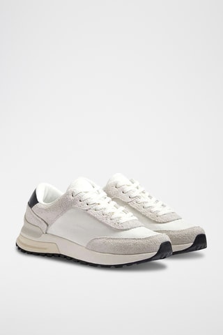 Baskets en cuir - Blanc