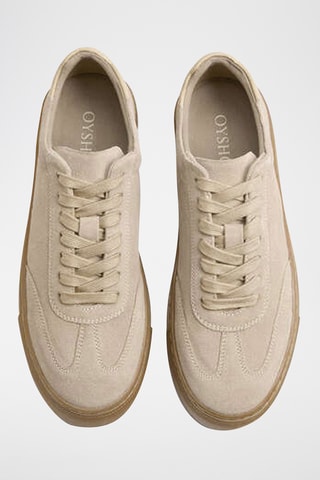 Baskets en cuir - Beige