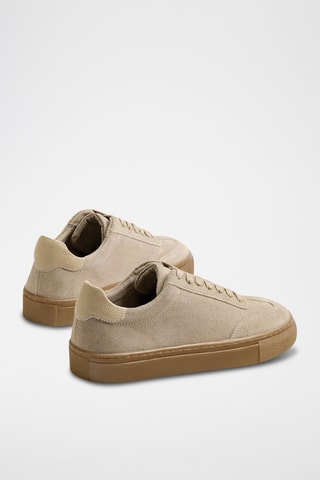 Baskets en cuir - Beige