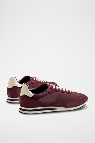 Baskets en cuir - Bordeaux