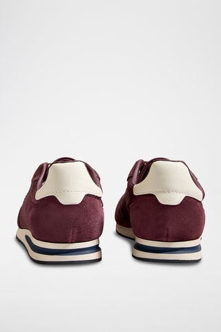 Baskets en cuir - Bordeaux