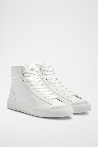 Baskets montantes - Blanc