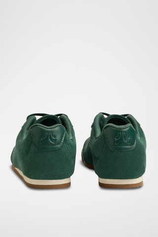 Baskets en cuir - Vert