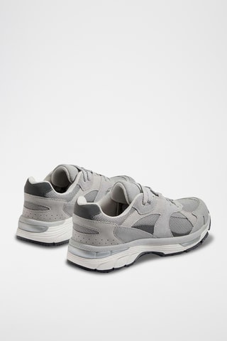 Chaussures de running en cuir - Gris