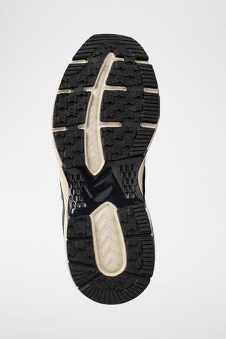 Chaussures de running en cuir - Marron