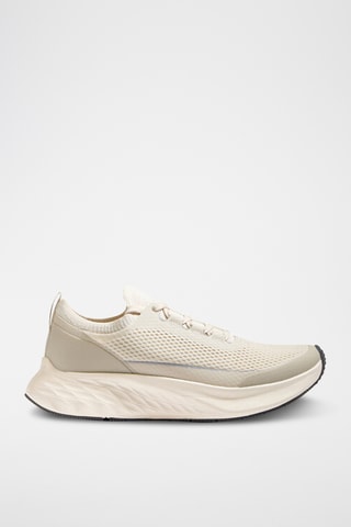 Baskets compensées - Beige