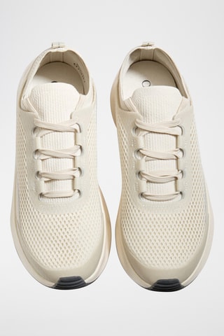 Baskets compensées - Beige