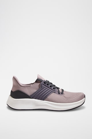 Chaussures de sport compensées - Rose
