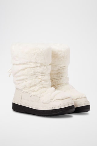 Bottines fourrées après-ski - Blanc