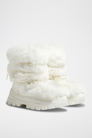 Bottines fourrées - Blanc