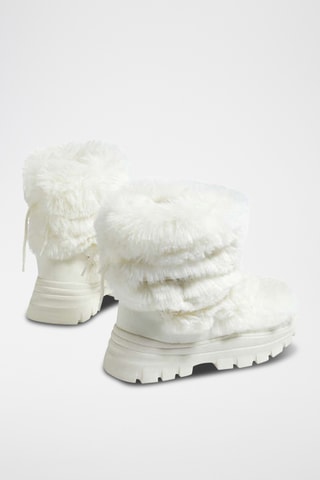 Bottines fourrées - Blanc