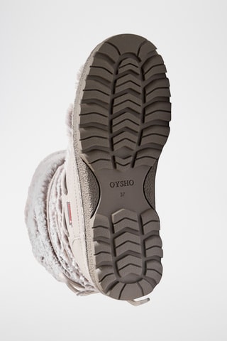 Bottes fourrées après-ski - Gris