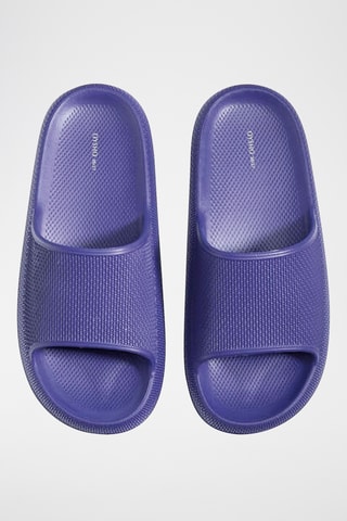 Mules plateformes - Violet