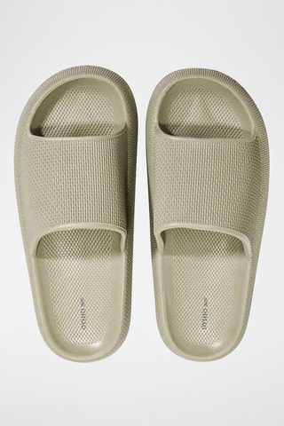 Mules plateformes - Kaki