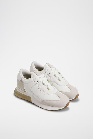 Baskets en cuir - Blanc