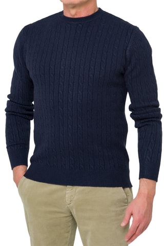 Pull regular Tokoroa - Bleu marine