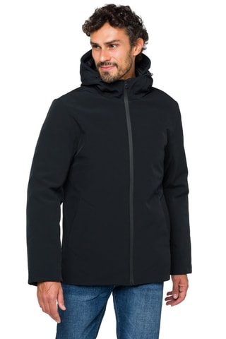 Parka regular à capuche Tambora - Noir