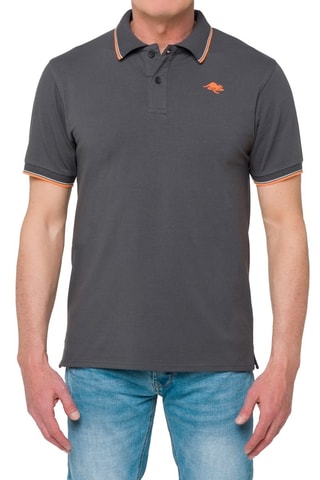 Polo regular - Gris