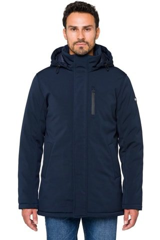 Doudoune à capuche Nusakan - Bleu marine