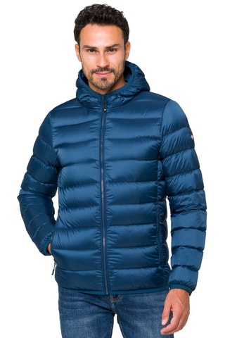 Doudoune à capuche Glacier - Bleu