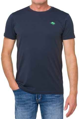 T-shirt regular - Azul-marinho