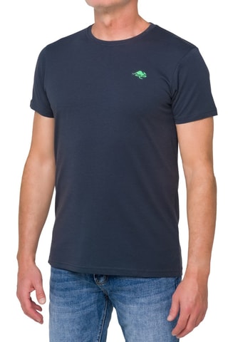 T-shirt regular - Azul-marinho