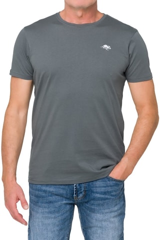 T-shirt regular - Cinzento