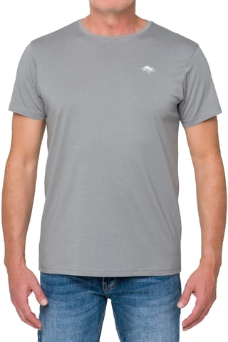 T-shirt regular - Cinzento