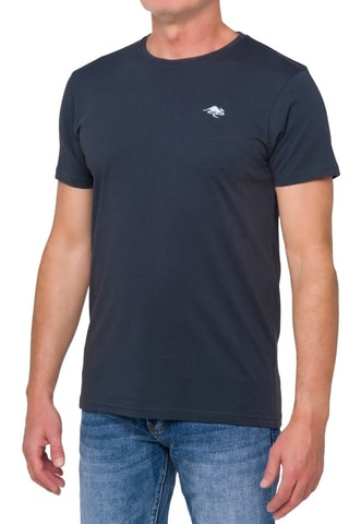 T-shirt regular - Azul-marinho