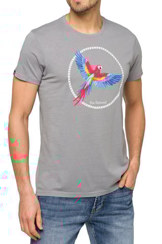 T-shirt Phenix - Cinzento-claro