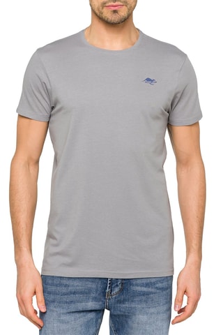 T-shirt Lizard - Cinzento-claro