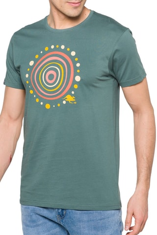 T-shirt regular Aboriginal - Vert