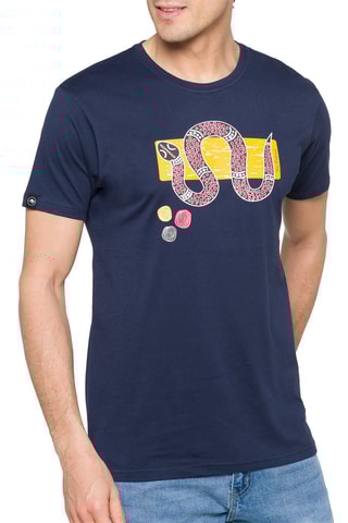 T-shirt Taipan Azul-marinho