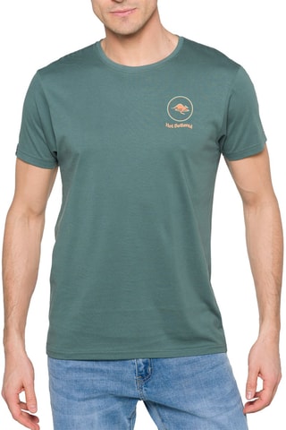 T-shirt regular Flame Vert