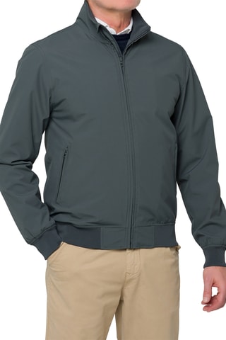 Blouson regular - Gris