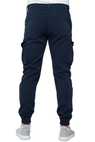 Pantalon cargo - Bleu marine