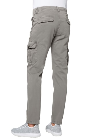 Pantalon cargo - Gris