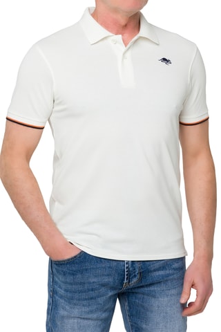 Polo regular - Blanc