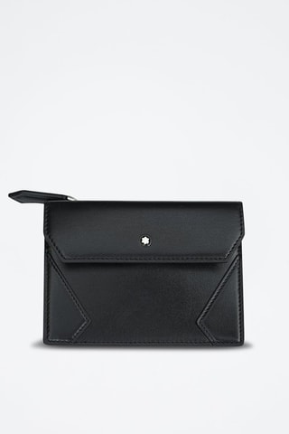 Leren Pasjeshouder - Zwart