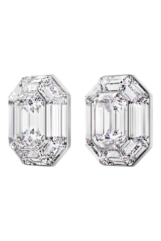 Oorbellen Lucent - Wit en Zilverkleurig 