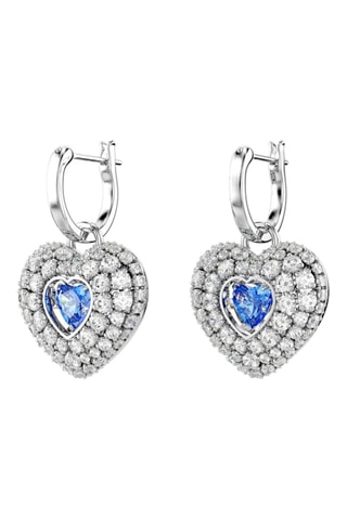 Creolen Idyllia - Zilverkleurig en Hemelsblauw