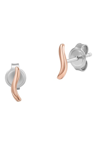 Oorbellen - Roségoudkleurig en Zilverkleurig