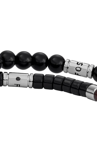 2 armbanden - Zwart en Bruin