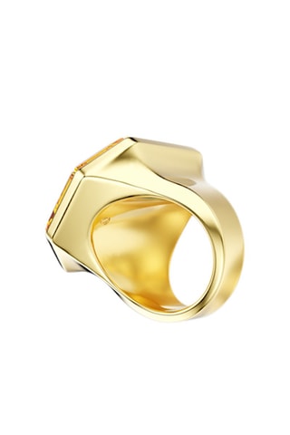 Ring met Swarovski Kristallen - Doublé Geelgoud