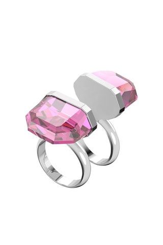 Ring met Swarovski Kristallen Lucent - Roze