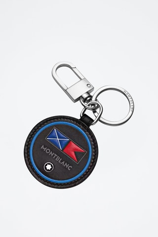 Leren Sleutelhanger - Zwart