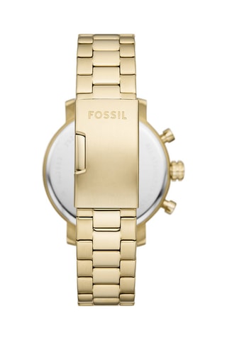 Stalen Quartz Horloge Rhett - Goudkleurig en Zilverkleurig