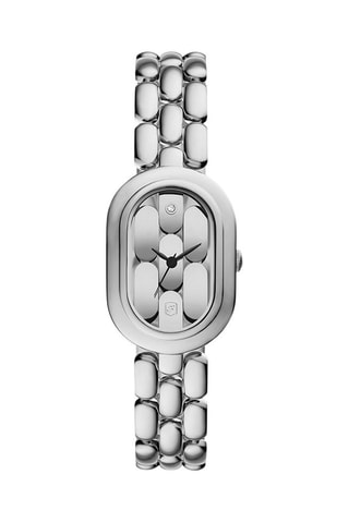 Stalen Quartz Horloge - Zilverkleurig